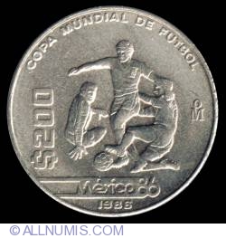 Image #2 of 200 Pesos 1986