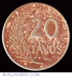Image #2 of 20 Centavos 1921