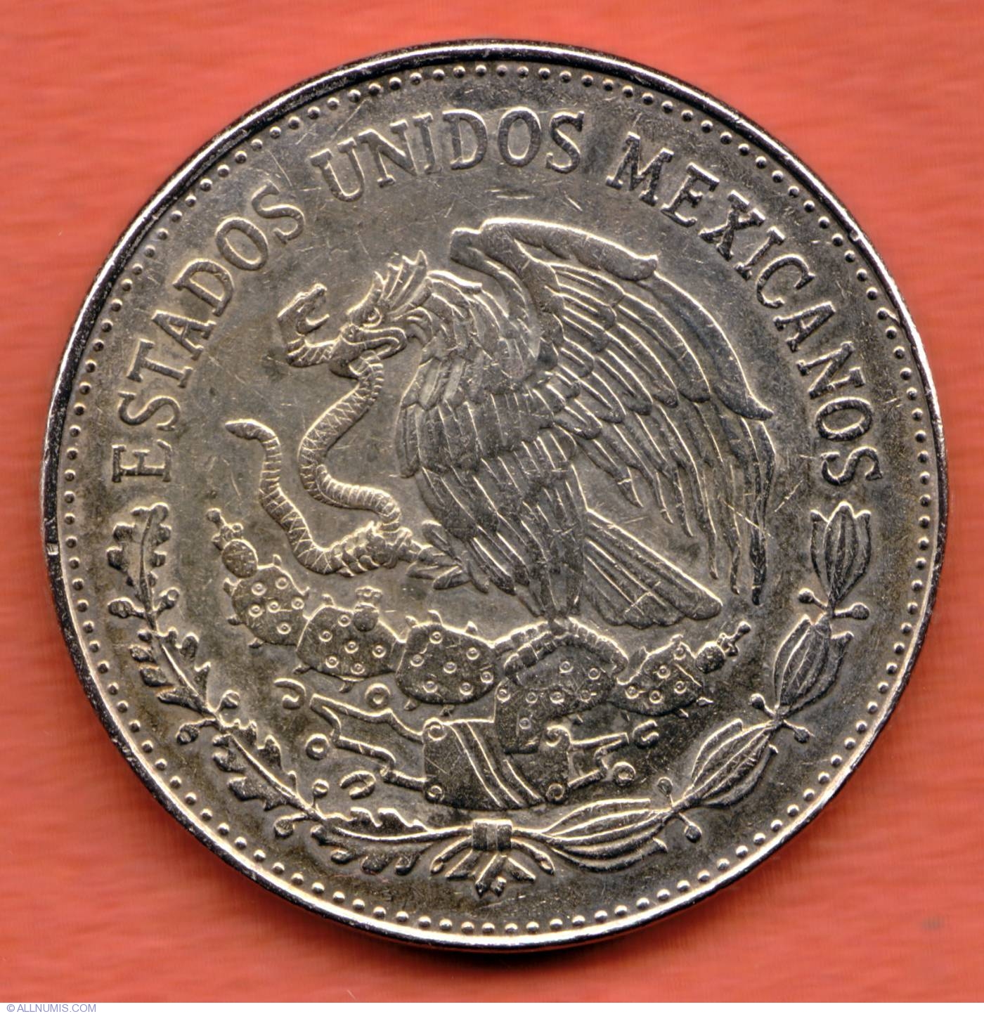 20 peso coin 1990