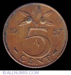 5 Cents 1957