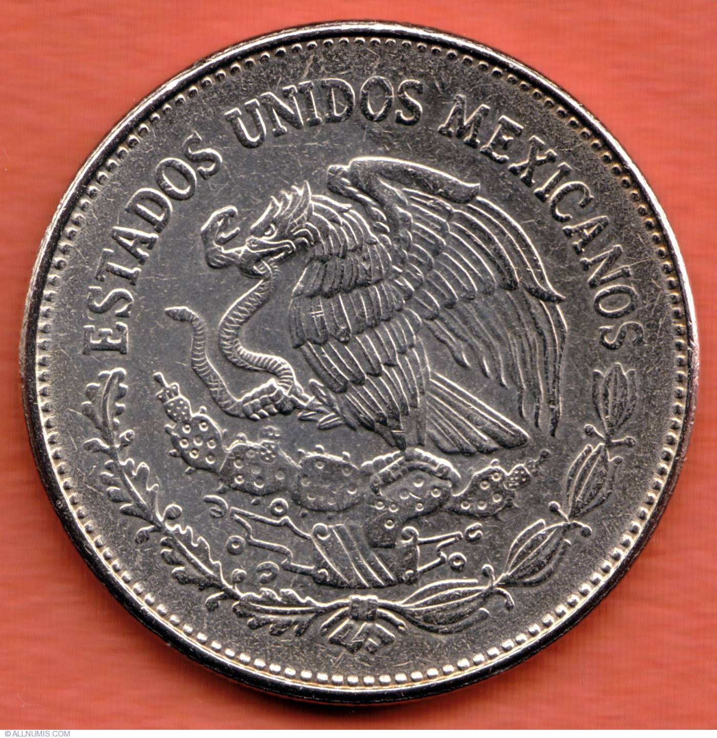 50 Pesos 1984 United Mexican States 1981 1990 Mexico Coin 11052
