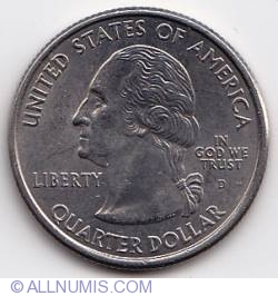 Image #1 of State Quarter 2002 D -  Indiana