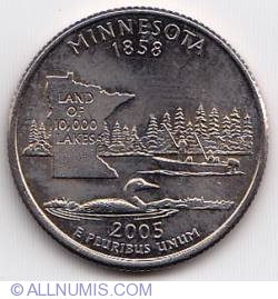 State Quarter 2005 D - Minnesota