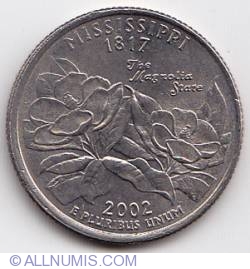 Image #2 of State Quarter 2002 P - Mississippi