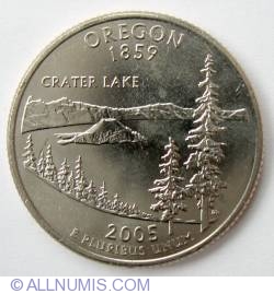State Quarter 2005 D - Oregon