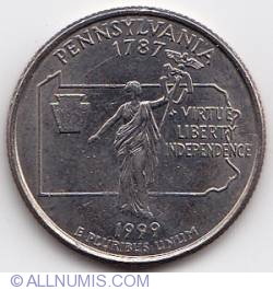 Image #2 of State Quarter 1999 D -  Pennsylvania