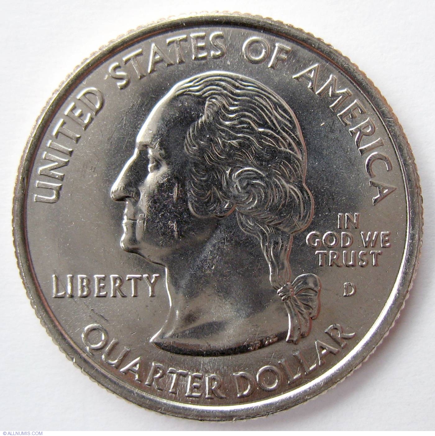 2007 P or D Utah 50 States Quarter Get 5th Free 