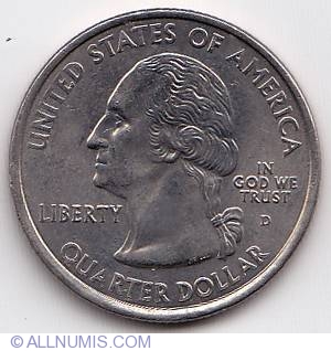 State Quarter 2001 D - Vermont, Quarter, 50 State Series (1999-2008 ...