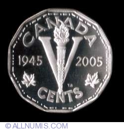 5 Cents 2005 - 60th Anniversary - Victory in Europe