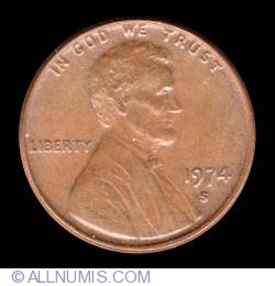Image #1 of 1 Cent 1974 S