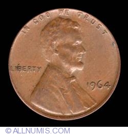 Image #1 of 1 Cent 1964