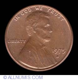 Image #1 of 1 Cent 1975 D