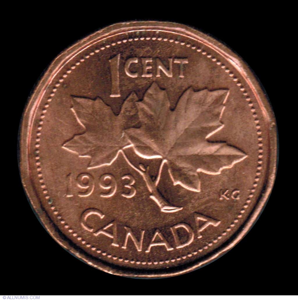 1 Cent 1993 Elizabeth II 1953 2022 Canada Coin 7635