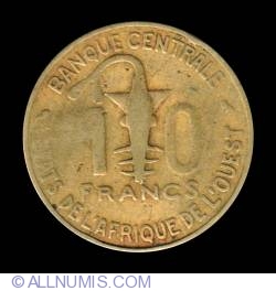 10 Franci 1971