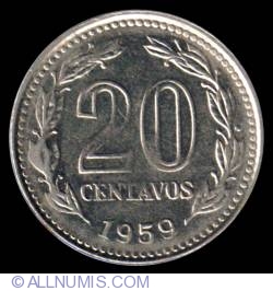 20 Centavos 1959