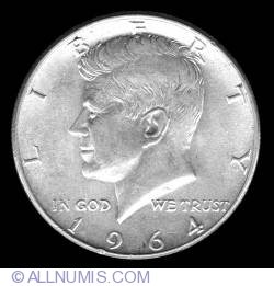 Half Dollar 1964 P