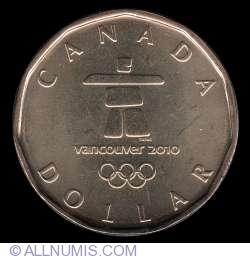Image #2 of 1 Dolar 2010 - Jocurile Olimpice de la Vancouver