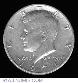 Image #2 of Half Dollar 1971