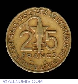25 Francs 1996