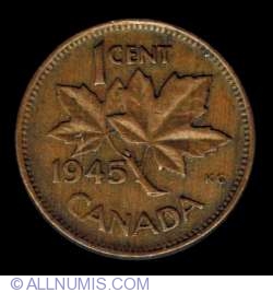 Image #2 of 1 Cent 1945