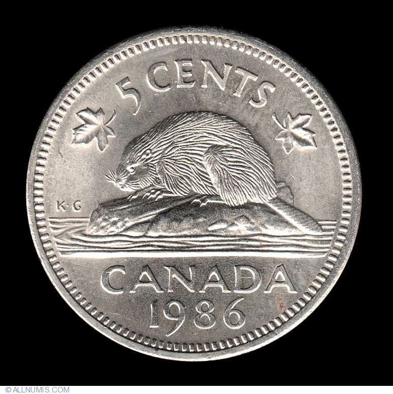 5 Cents 1986, Elizabeth II (1953-2022) - Canada - Coin - 8096