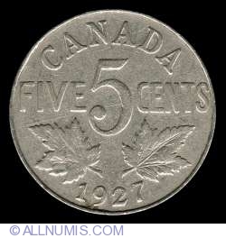 5 Cents 1927
