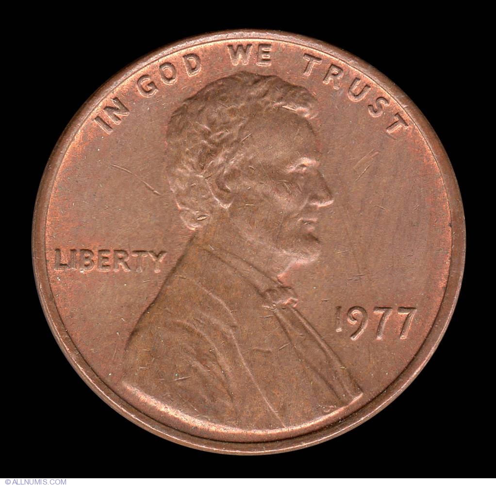 1 Cent 1977 Cent Lincoln Memorial 1959 2008 Statele Unite Ale 