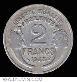 Image #2 of 2 Francs 1948