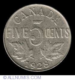 5 Cents 1928