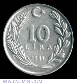 Image #2 of 10 Lira 1987