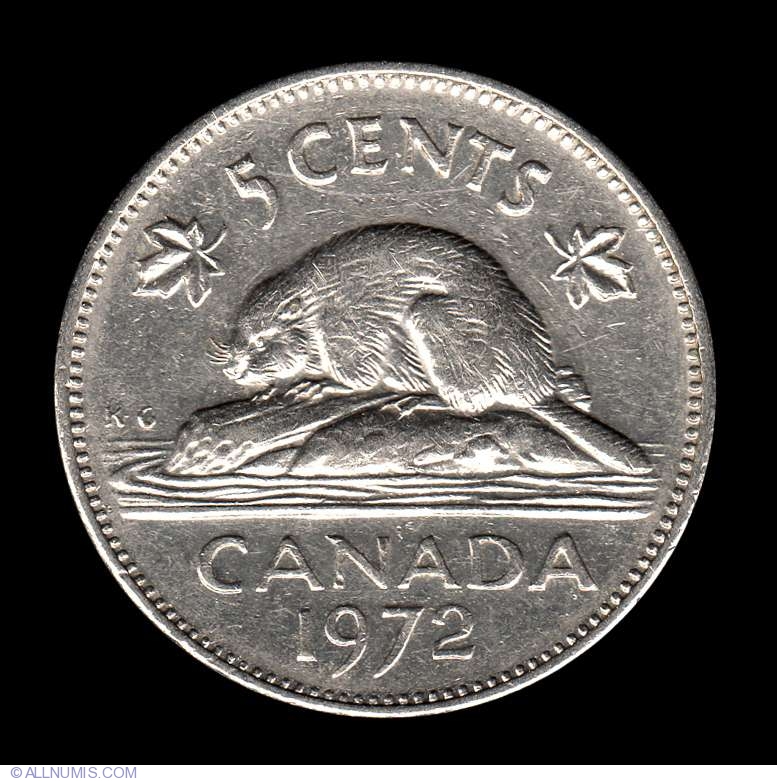 5 Cents 1972, Elizabeth II (1953-2022) - Canada - Coin - 8028