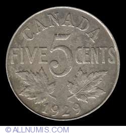 5 Cents 1929