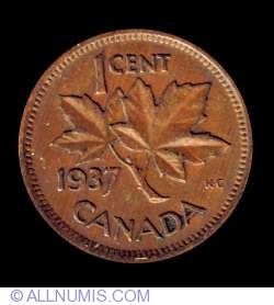 Image #2 of 1 Cent 1937