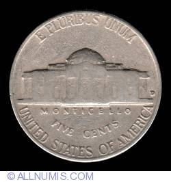 Image #2 of Jefferson Nickel 1962 D