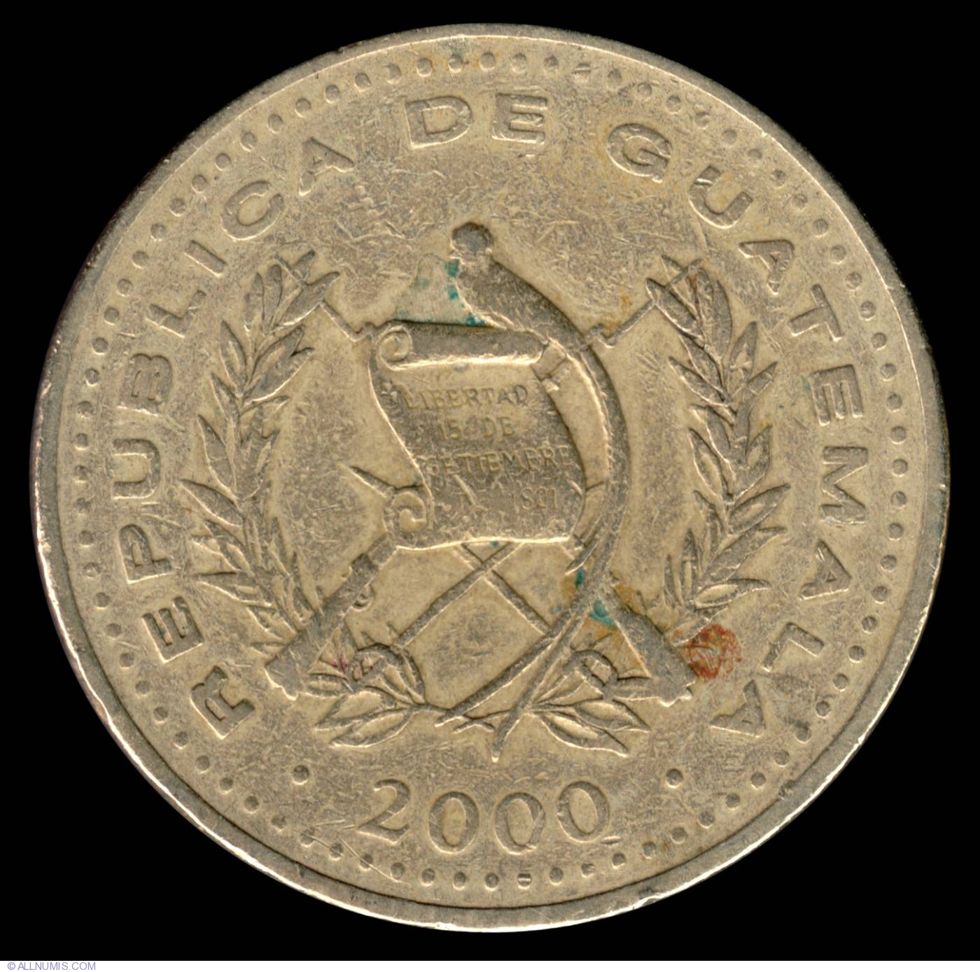 Lista 105+ Foto Moneda De 1 Quetzal De Guatemala Alta Definición ...