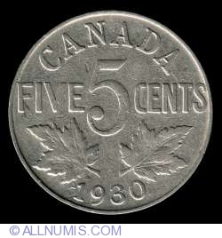 Image #2 of 5 Cents 1930