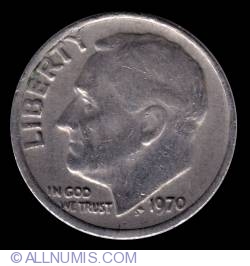 Image #1 of  Dime 1970