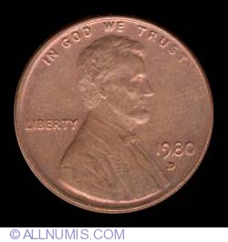 Image #1 of 1 Cent 1980 D