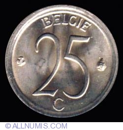 Image #1 of 25 Centimes 1966 Belgie