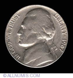Image #1 of Jefferson Nickel 1967