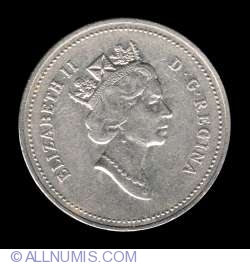 Image #1 of 5 Cents 1992 - 125th Anniversary of Confederation