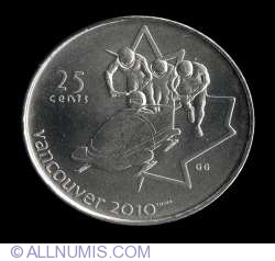 25 Cents 2008 - Bobsleigh