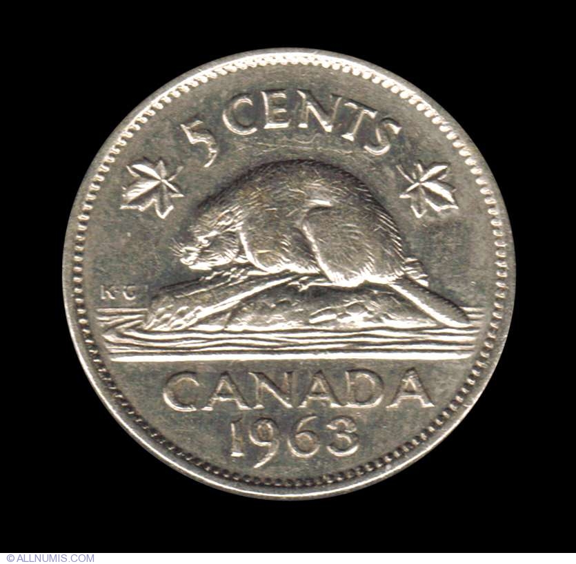 5 Cents 1963, Elizabeth II (1953-present) - Canada - Coin - 7234