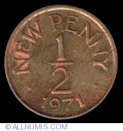 Image #2 of 1/2 Penny 1971