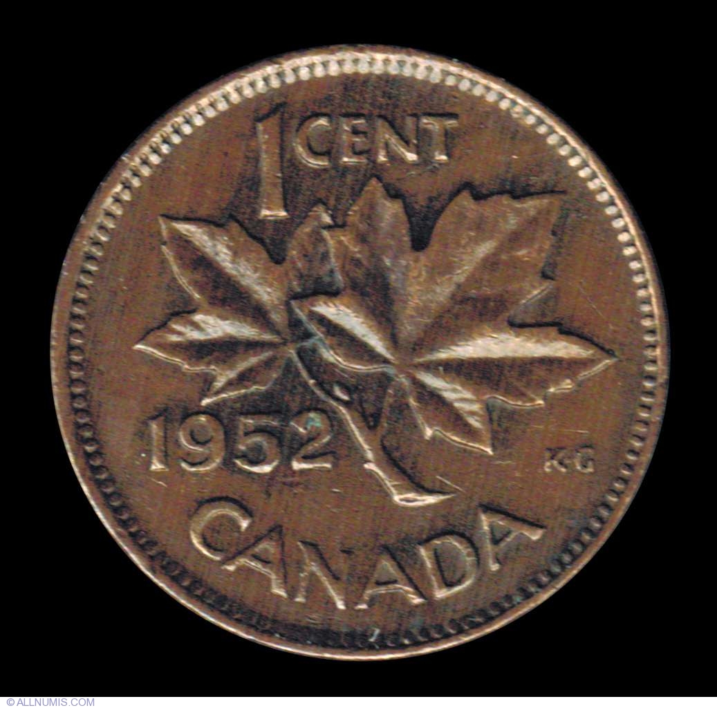 Details about   CANADA 1952 SMALL CENT UNC 