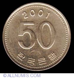 50 Won 2001