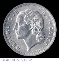Image #1 of 5 Francs 1948