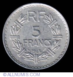 Image #2 of 5 Francs 1948