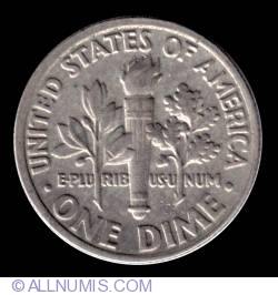 Image #2 of Dime 1991 P