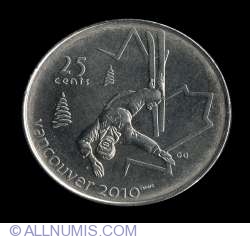 25 Cents 2008 - Freestyle skiing